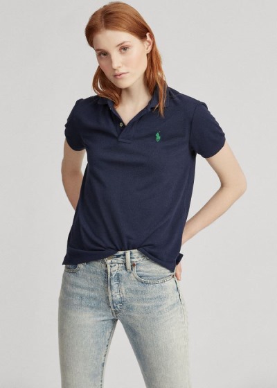 Polos Polo Ralph Lauren Mujer Azul Marino - The Earth - QDYEO5192